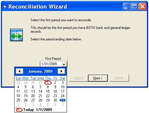 Account Reconciliation Wizard