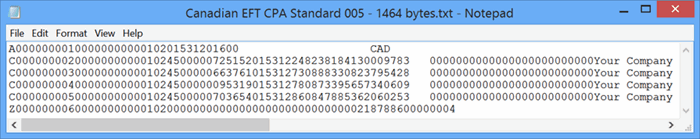 Cibc Eft 80 Byte File Layouts Cibc Eft 80 Byte File Layouts