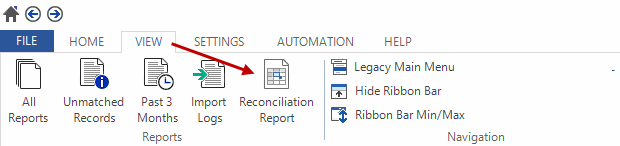 Bank Reconciliation Software - Excel Migration