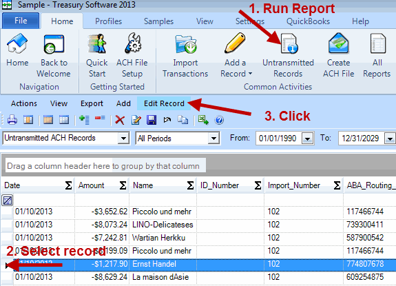 EditRecord