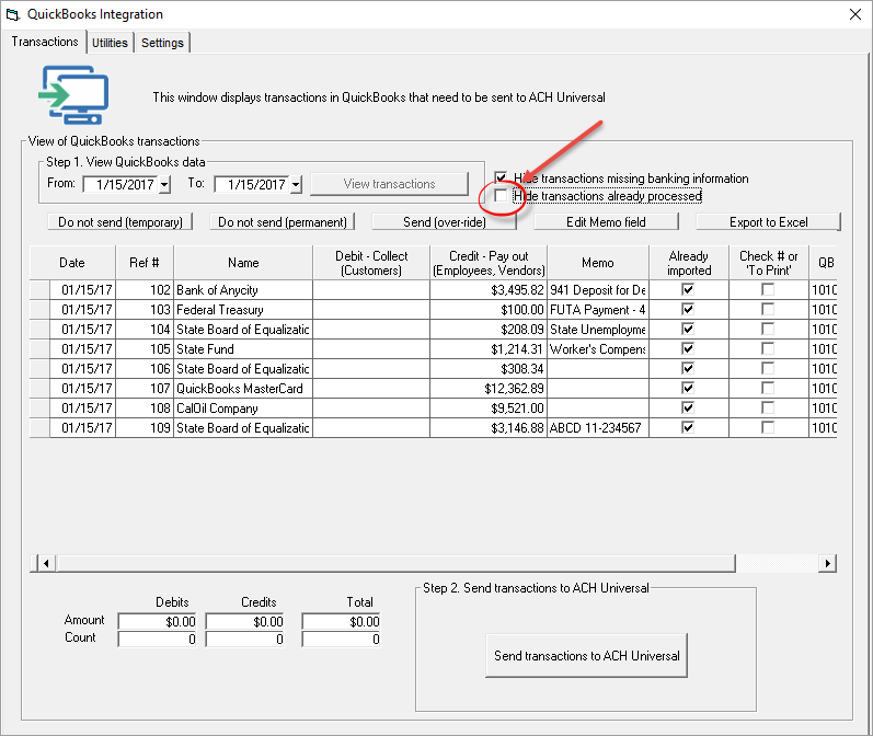 QuickBooks re-appear