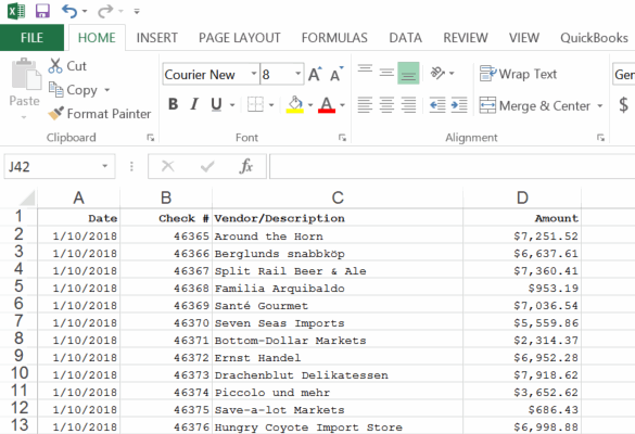 bank positive pay import your data from any source copy of check register