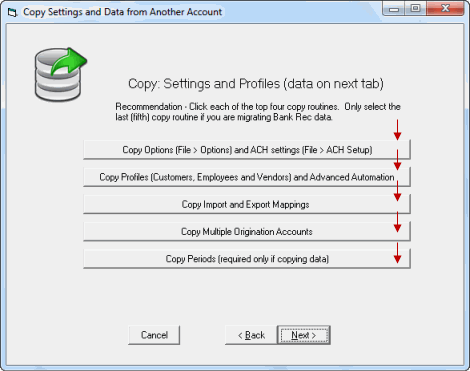ACH Universal Migrating from SQL Express or SQL Server