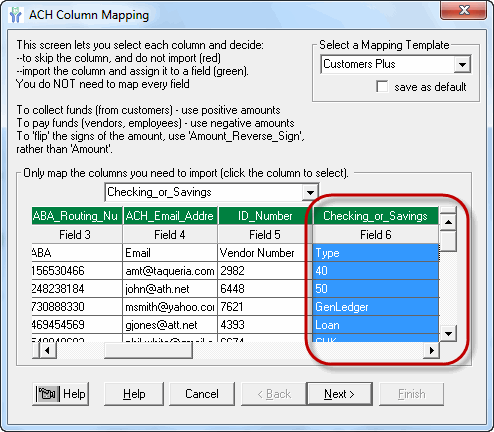 ACH General Ledger