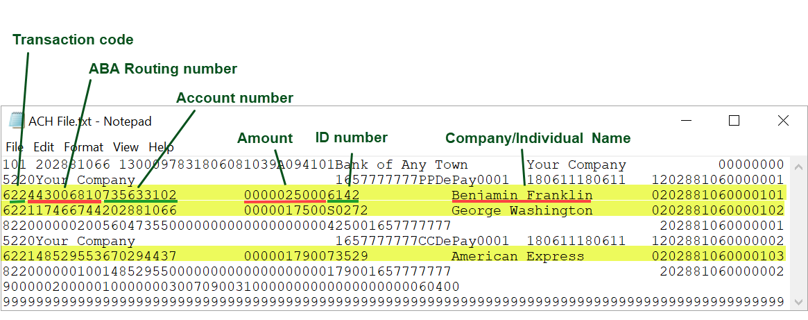Ultimate Guide To NACHA Files NACHA File Format Tipalti 49 OFF