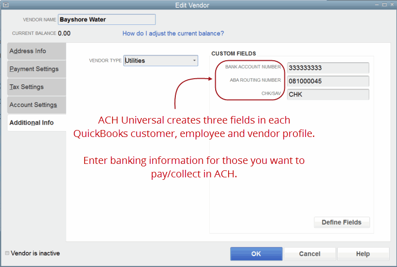 Bill Pay Options/Alternatives setup