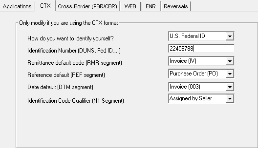 Figure 3 - Account Setup